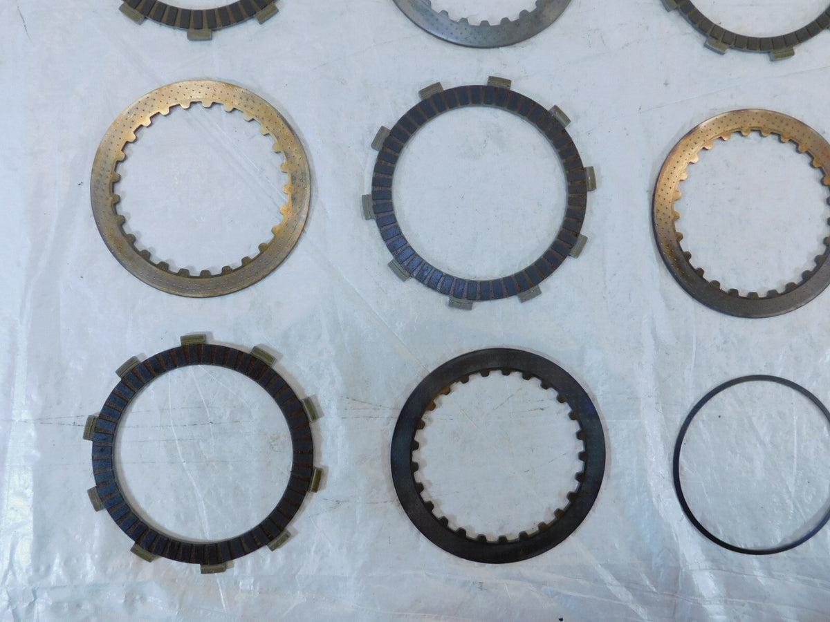 02-15 Honda Interceptor 800 VFR800 Clutch Basket Friction Plates Incomplete Lot - C3 Cycle