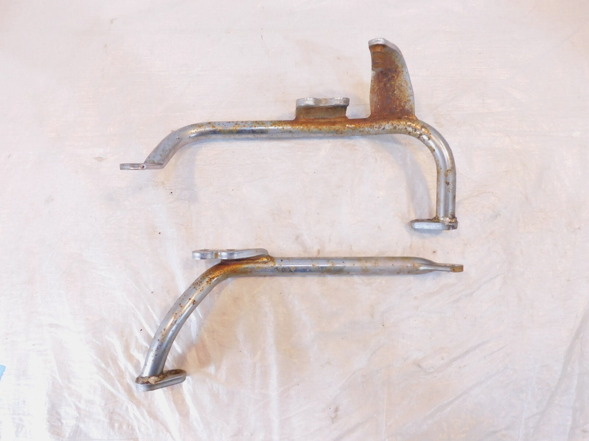 Yamaha Virago 750 1100 XV750 Left/Right Lower Frame Foot Rest Peg Bracket Mounts - C3 Cycle