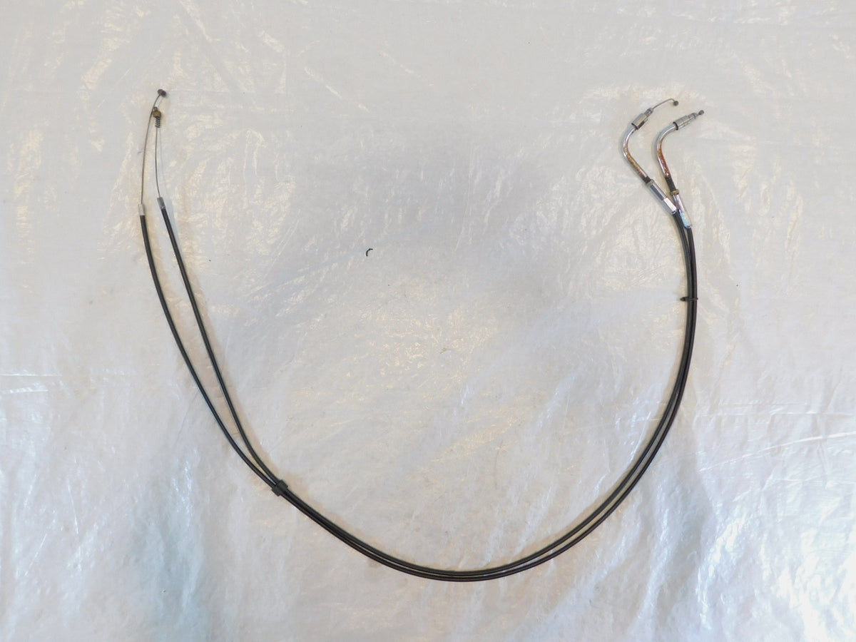 1999-2009 Harley Davidson Softail FXSTBI Night Train Throttle & Idle Cable Set - C3 Cycle