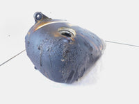 03 2003 Indian Gilroy Scout Left Side Fuel Gas Petrol Tank White- Rusty - C3 Cycle
