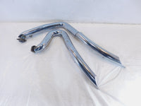 Harley Davidson Dyna Vance & Hines Chrome Engine Exhaust System Header Pipes - C3 Cycle