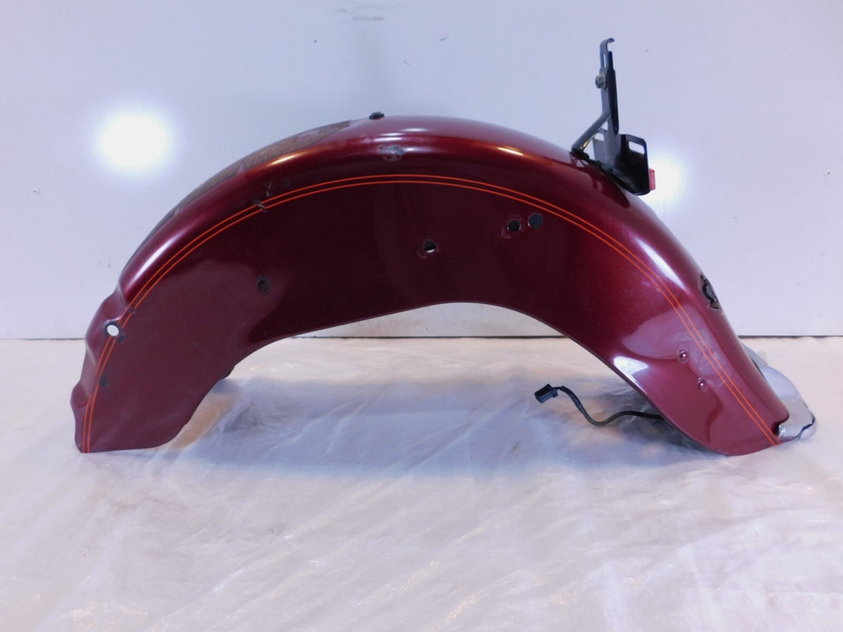 2000-2002 Harley Davidson Softail Heritage Classic Red Rear Wheel Cover Fender - C3 Cycle