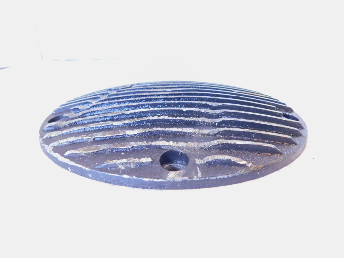 Harley Davidson Twin Cam Electra Glide Dyna Softail Ribbed Black Clutch Cover - C3 Cycle