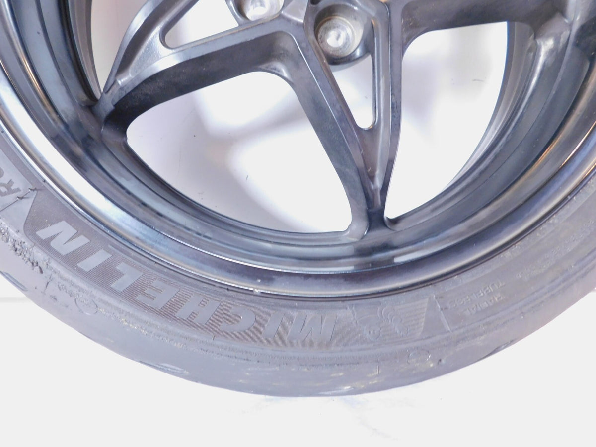 2018-2021 Kawasaki Ninja H2 SX SE ZX1002 Rear Wheel Rim & Tire - 49058-0696-60P - C3 Cycle