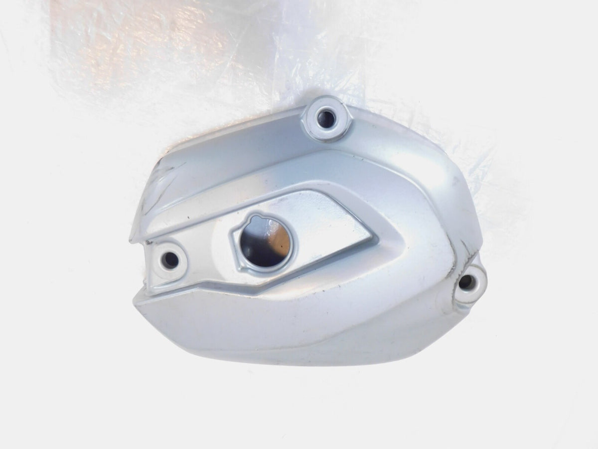 2014-2018 BMW R1200RT Silver Left Cylinder Head Valve Camshaft Cam Cover Plate - C3 Cycle