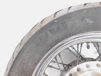 Kawasaki Vulcan 800 1500 Classic Fi Drifter Rear Spoked Wheel Rim & Tire -Bent