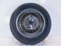 Harley Davidson Sportster 883 1200 & Softail Fat Boy Solid Silver Rear Wheel Rim - C3 Cycle