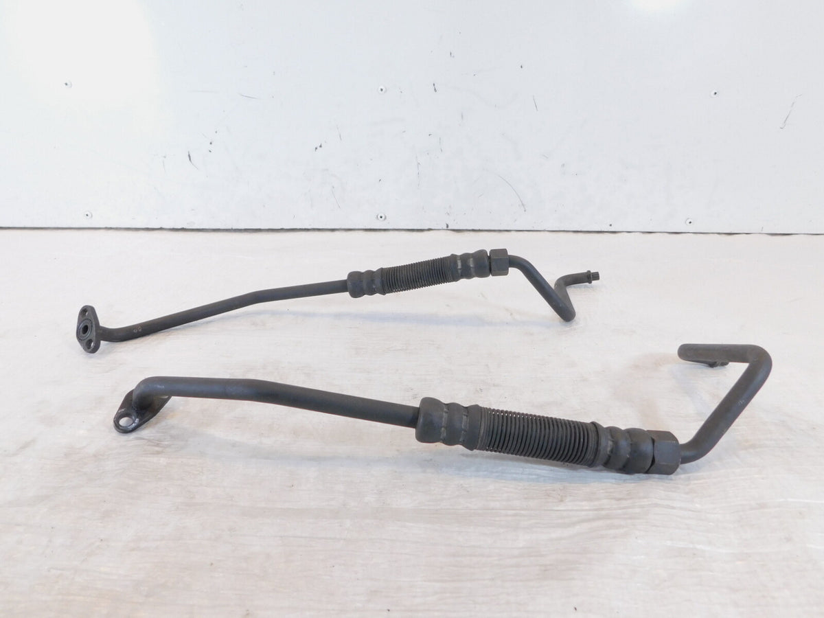 2000-2005 Kawasaki ZR-750 ZR-7S Engine Motor Oil Cooler Inlet/Outlet Hose Pipes - C3 Cycle
