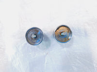 Pair Moto Guzzi Special 750 V7 III & V9 850 Front Handlebar Grip End Weight Cap - C3 Cycle