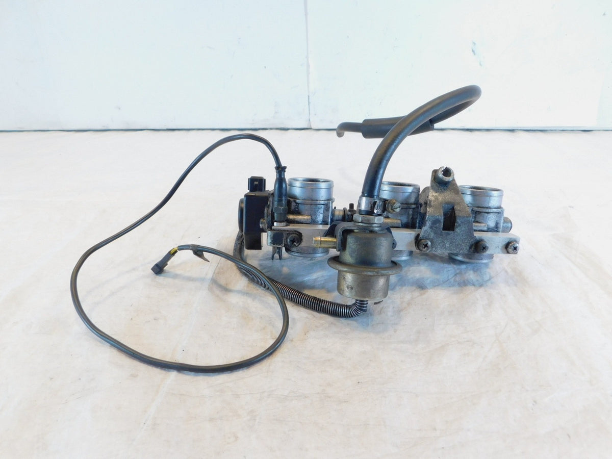 1986-1996 BMW K75 K75C K75S K75RT Intake Throttle Body Rack - 13541461113 - C3 Cycle