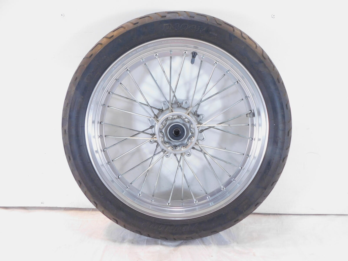 1986-1987 Honda Rebel 450 CMX450 CMX450C Laced Spoked Front Wheel Rim Hub & Tire - C3 Cycle