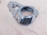 Harley Davidson Road King & Electra Glide Chrome Left Engine Motor Clutch Cover - C3 Cycle