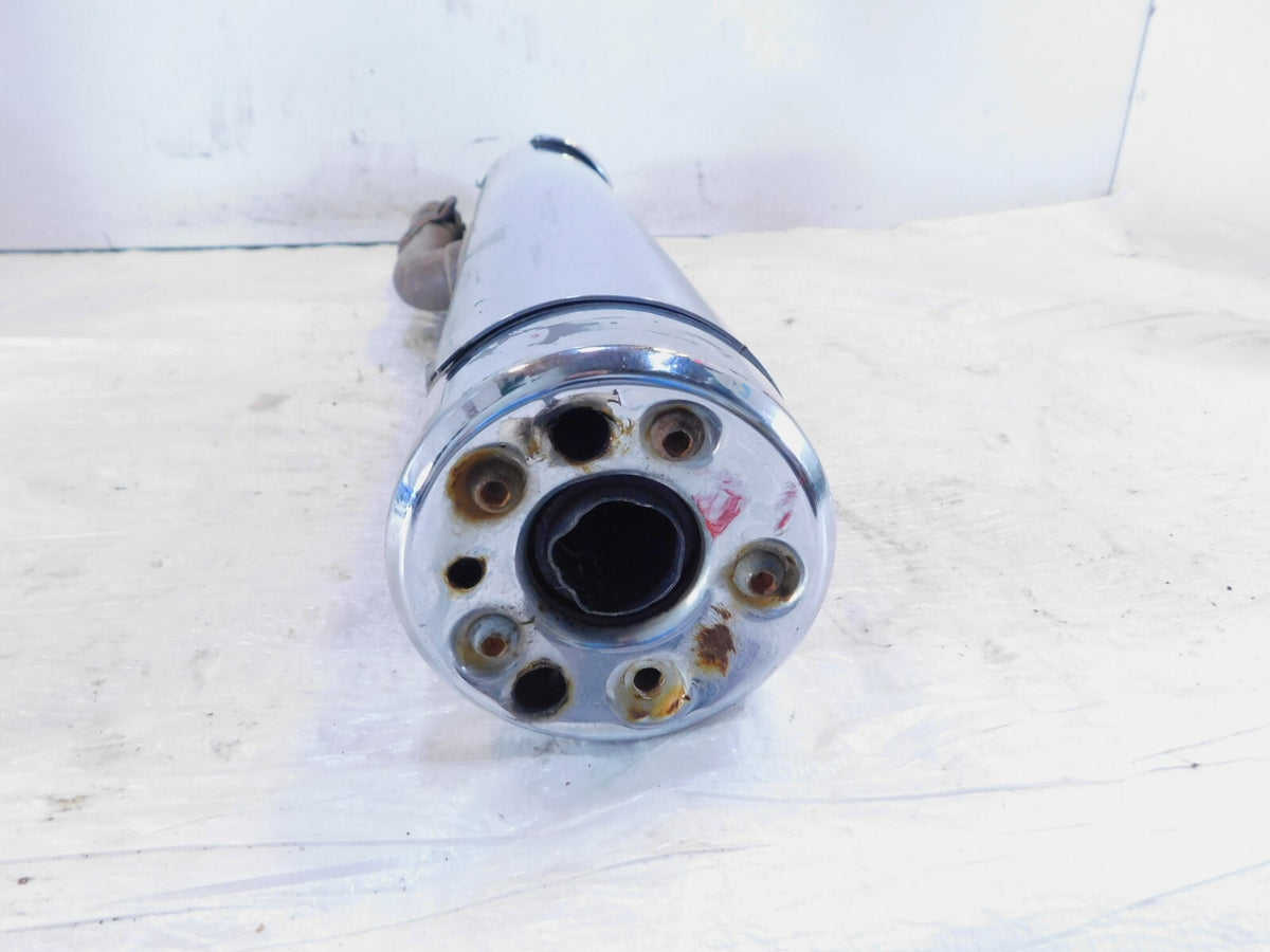 Honda VTX1800 VTX1800F VTX1800N Chrome Lower Left Exhaust Header Pipe Muffler - C3 Cycle