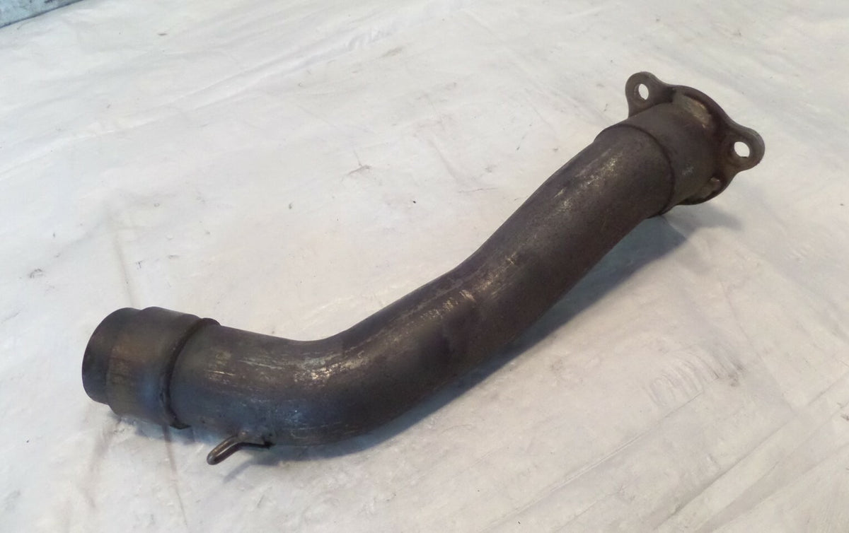 01-07 Aprilia ETV1000 Caponord 1000 Rear Exhaust Header Down Pipe - No Dents - C3 Cycle