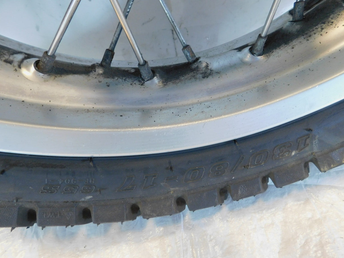BMW F650GS Dakar & G650GS Sertao Spoked Laced Rear Wheel & Rim 3" x 17" - C3 Cycle