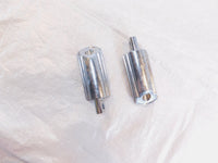 Harley Touring FXR Dyna Sportster & Softail Chrome & Rubber Footpegs Footrests