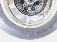 1984-1999 Yamaha Virago 750 1000 1100 XV700 XV750 Black Rear Wheel Rim & Tire - C3 Cycle