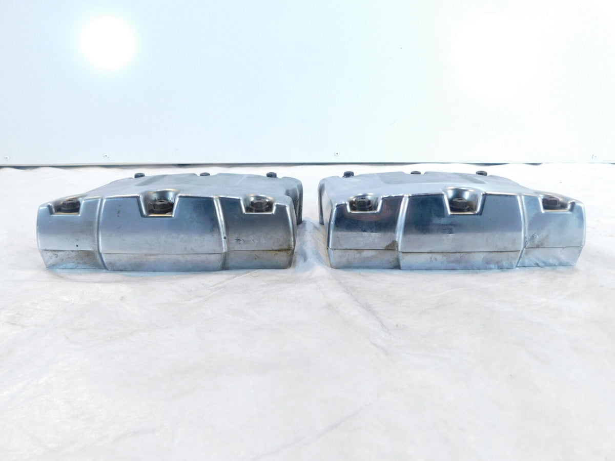 Harley Davidson Touring Dyna & Softail Chrome Cylinder Head Rocker Boxes - C3 Cycle