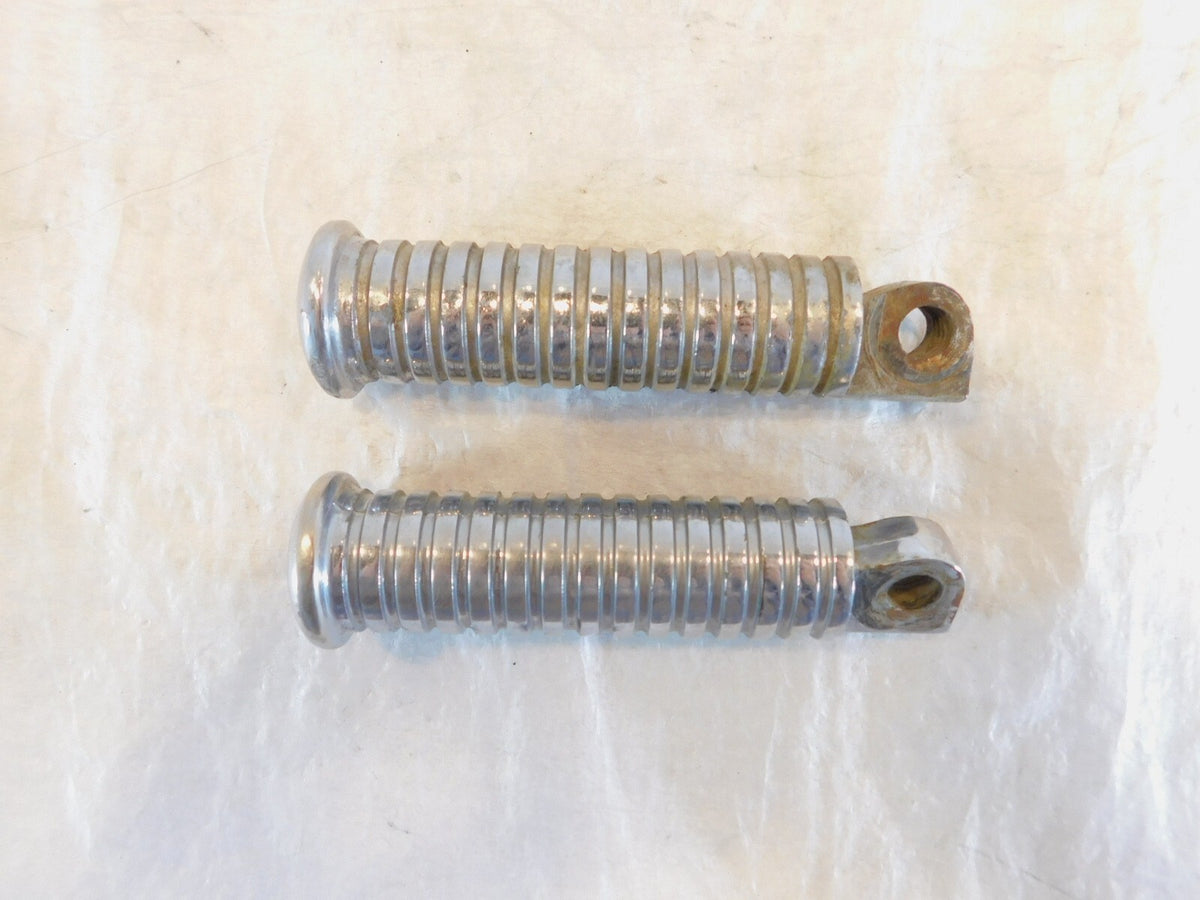 Harley Davidson FXR Dyna Sportster Softail Left & Right Footpegs Footrests - C3 Cycle