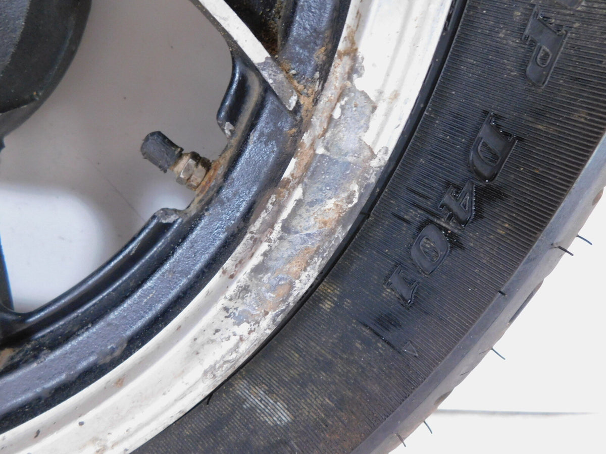 1982-1983 Yamaha XJ750 XJ750J Maxim 750 Black Cast Rear Mag Wheel Rim - C3 Cycle