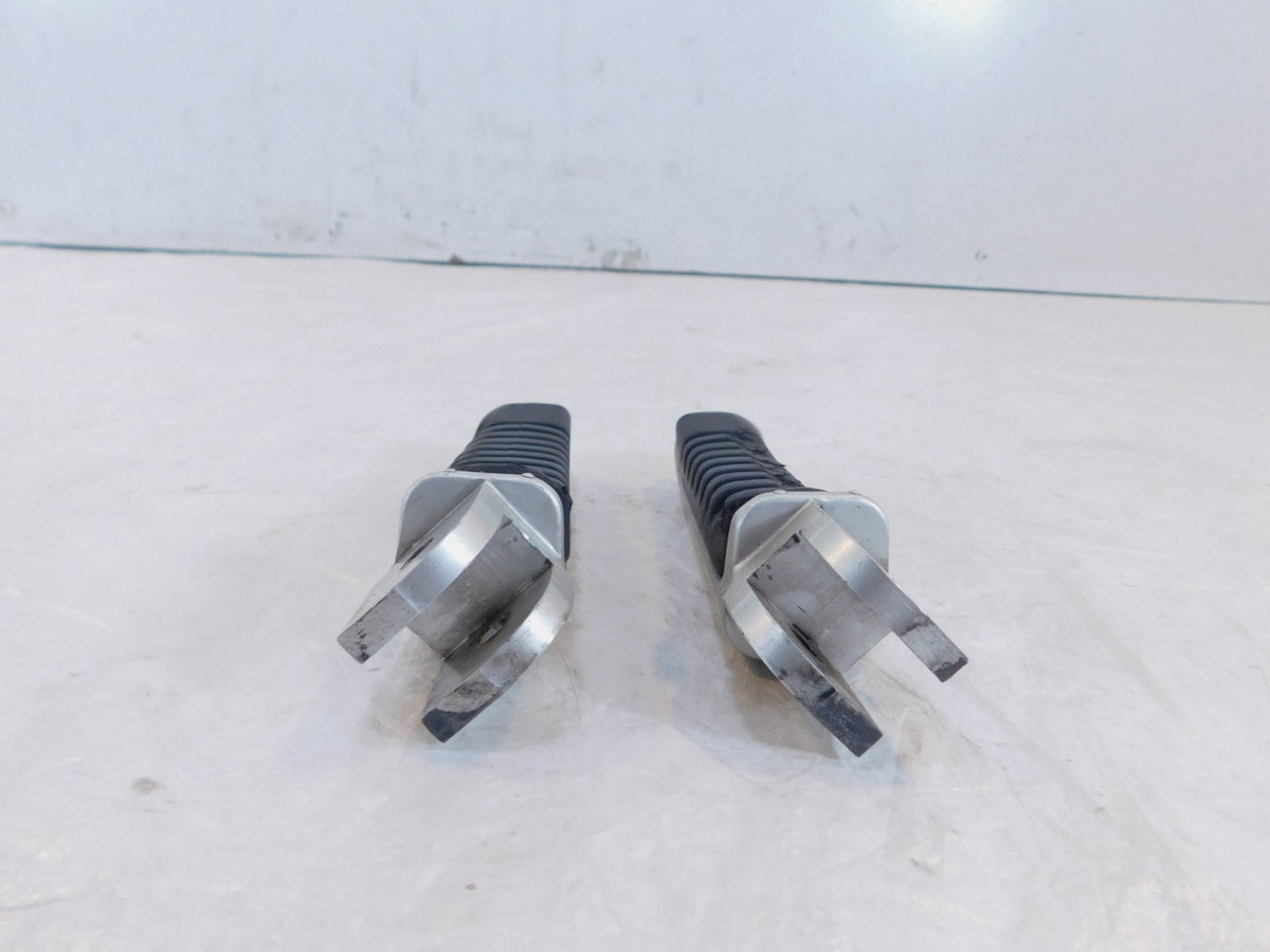 Ducati Sport Touring ST2 ST3 & ST4 S Silver Front Left/Right Footrest Foot Pegs - C3 Cycle