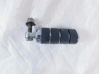 Harley Touring FXR Dyna Sportster & Softail Chrome & Rubber Footpeg Footrest - C3 Cycle