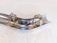 Harley Sportster 883 & 1200 Rear Chrome Exhaust Header Pipe Cover Heat Shield - C3 Cycle