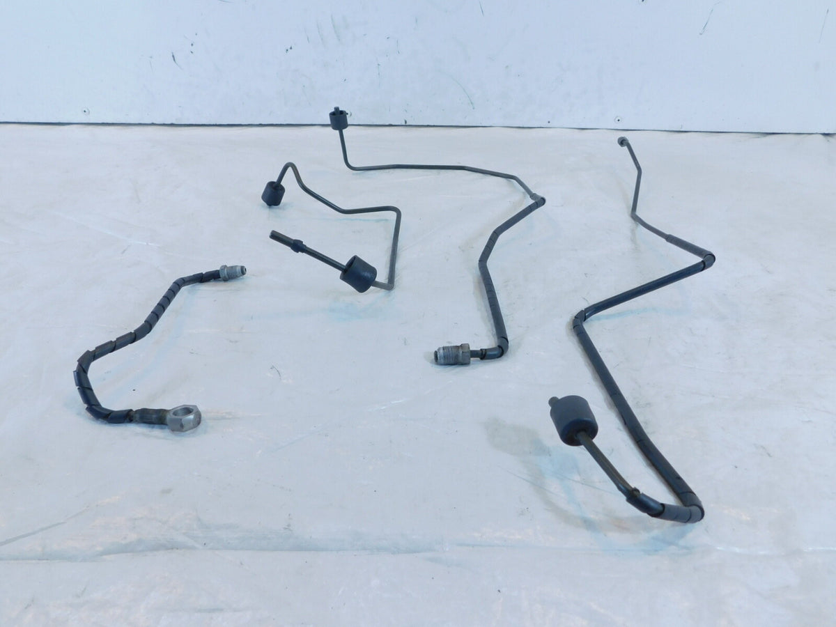 2003-2004 BMW R1200CL R1200 CL Black Rear Wheel Brakes ABS Brake Pipe Lines - C3 Cycle