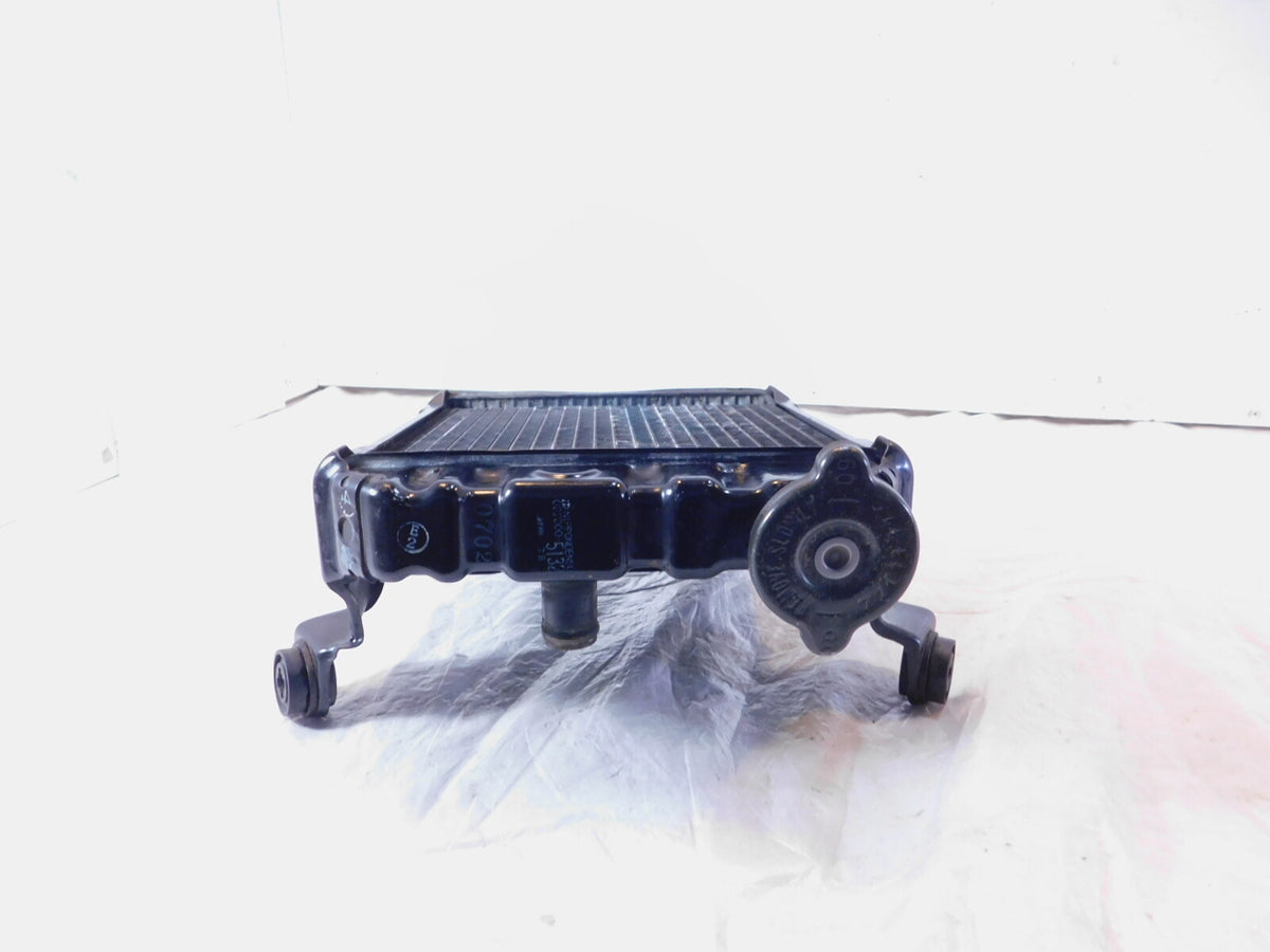 1983 Honda CX650 Custom & GL650 Silverwing Black Front Engine Coolant Radiator - C3 Cycle