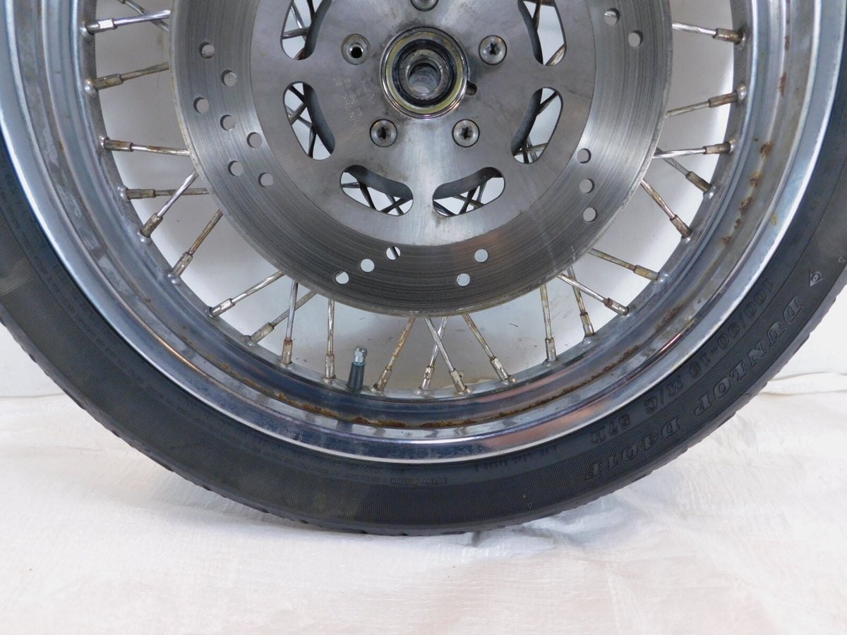 Harley Davidson XLH Sportster 883 1000 & 1200 19" Laced Front Wheel Rim Rotor - C3 Cycle