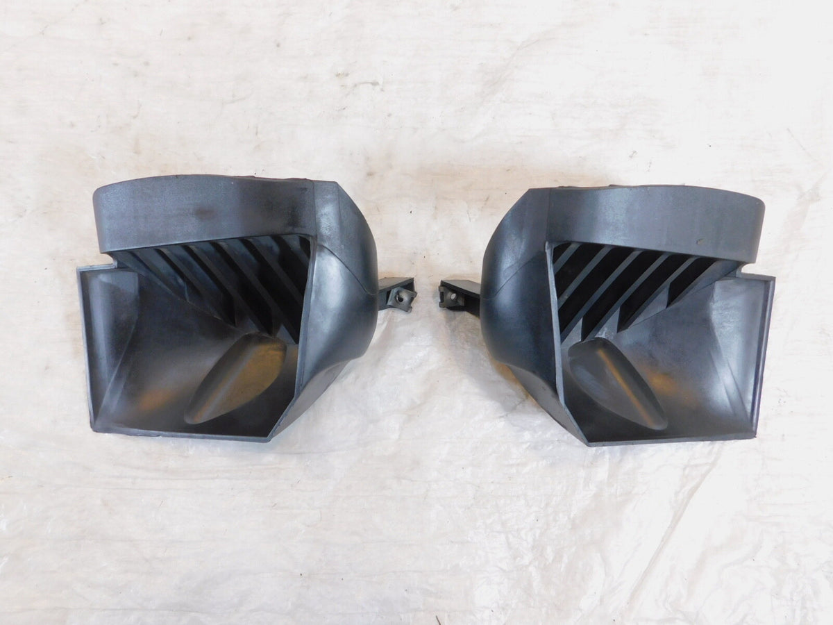 1997-2005 BMW R1200CL R1200C Black Left/Right Front Frame Mounted Outlet Grids - C3 Cycle