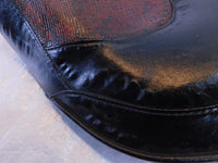 Harley Davidson Dyna FXDB Street Bob Black & Red Snakeskin Front Rider Seat - C3 Cycle
