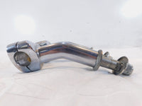 Harley Dyna Wide & Super Glide Custom Chrome Handlebar Mount Clamp Brackets - C3 Cycle