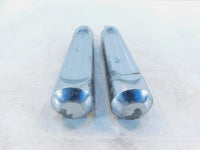Pair Harley Touring Dyna Sportster & Softail Chrome Left Right Footpeg Footrests - C3 Cycle