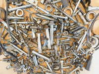 1999 99 Harley Davidson Sportster 883 Nuts Bolts & Brackets Parts Box Lot - C3 Cycle