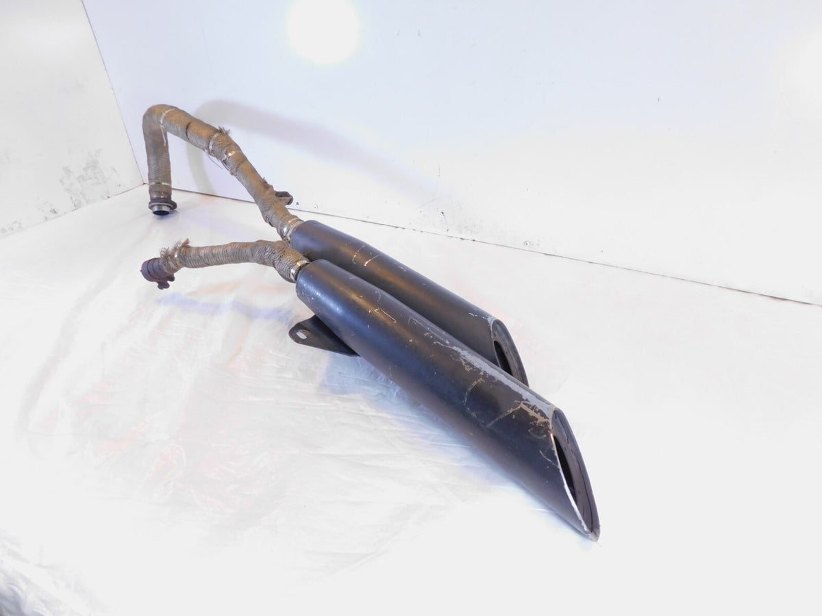1994-2003 Honda VF750 VF750C Magna 750 Right Exhaust Header Pipes & Mufflers