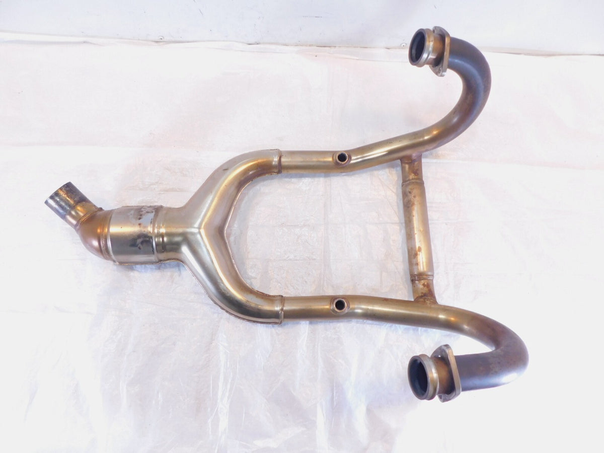 2005 05 BMW R1200ST R1200 ST Muffler Exhaust Manifold Header Pipes 18117691717 - C3 Cycle
