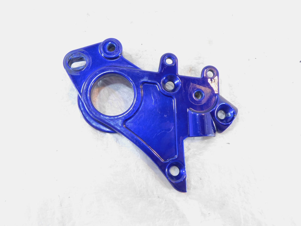 1999 Buell X1 Lightning Blue Rear Right Footpeg Footrest Side Plate Bracket