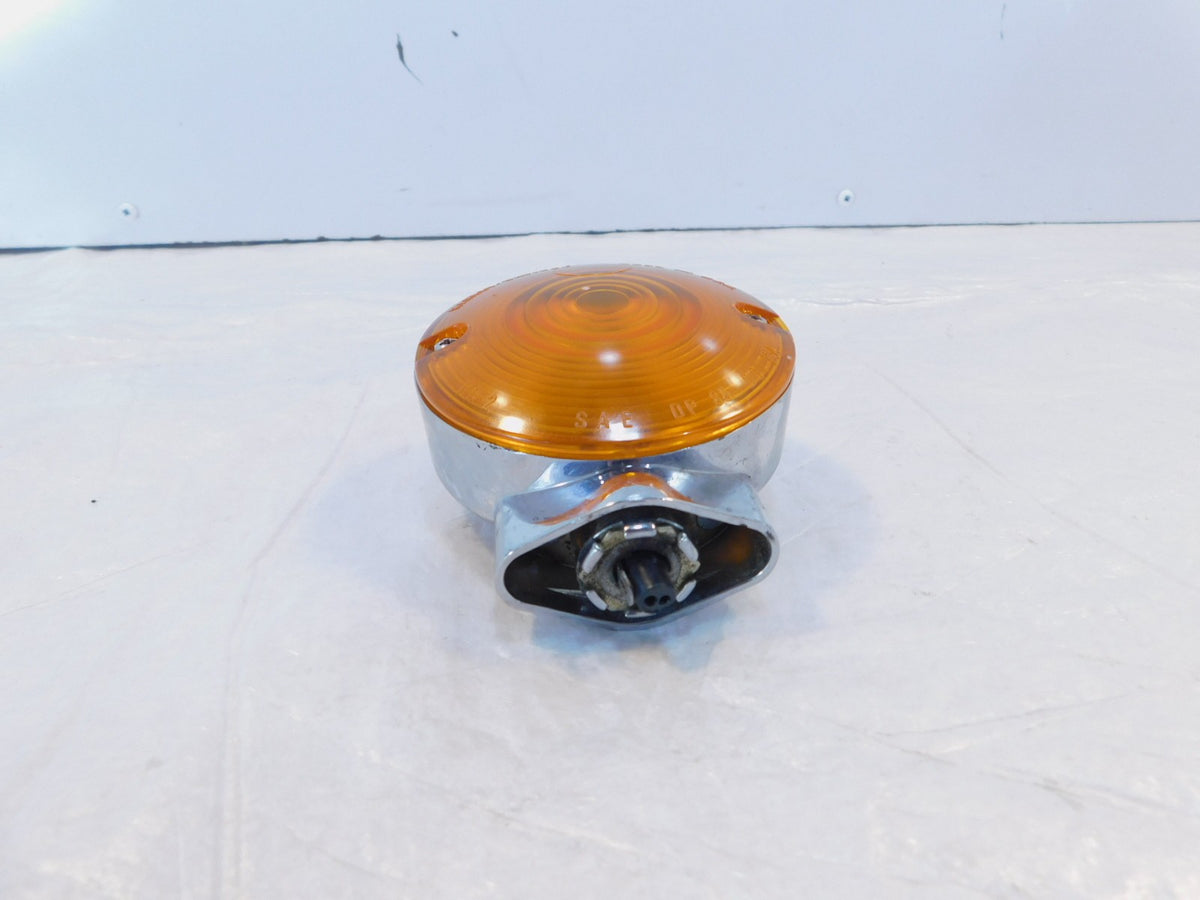 Harley Softail Electra Glide Road King Rear Turn Signal Indicator Housing & Lens - C3 Cycle