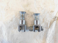 1995 95 Buell S2 S2T Thunderbolt Chrome Passenger Footpeg Mount Bracket Clevis - C3 Cycle
