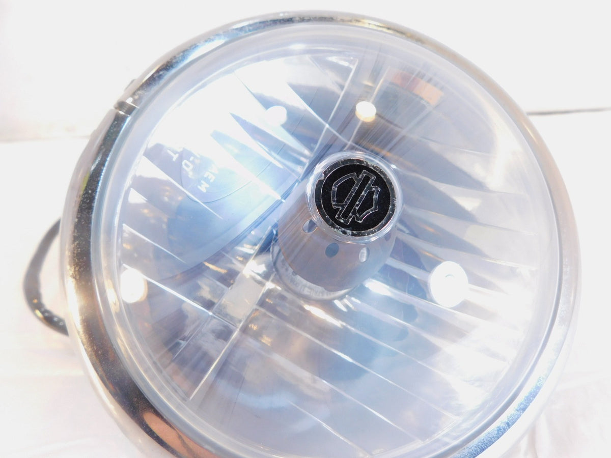 Harley Davidson Dyna Low Rider V-Rod Black Headlamp Headlight & Bucket Housing - C3 Cycle