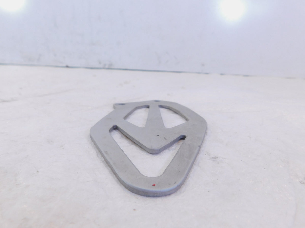 2014-2019 BMW S1000-RR S1000RR Silver Rear Left Footrest Rearset Heel Guard - C3 Cycle
