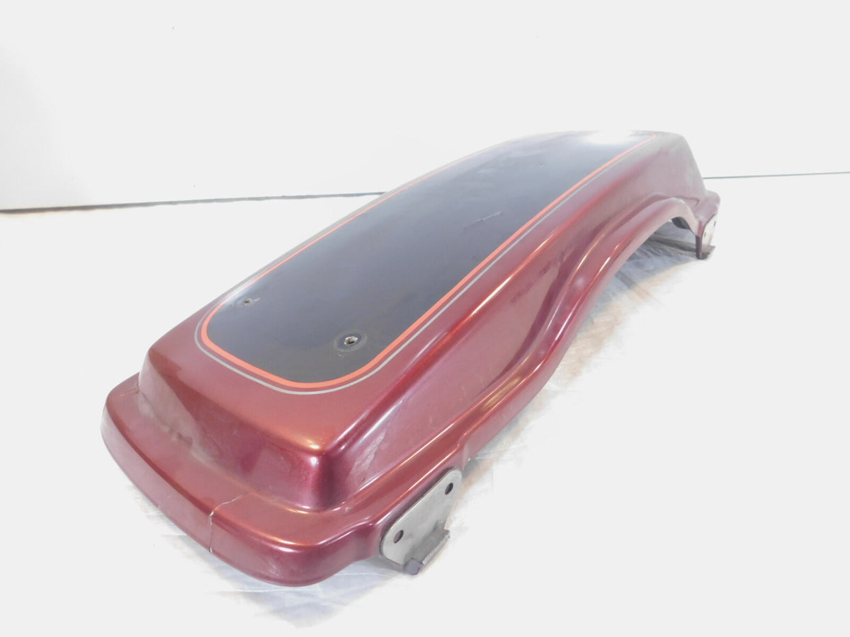 Harley Davidson Touring Road King & Electra Glide Red Left Saddlebag Cover Lid - C3 Cycle