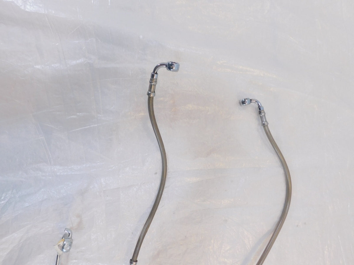 Harley Davidson Road King & Electra Glide Dual Disc Front ABS Brake Hose Lines - C3 Cycle