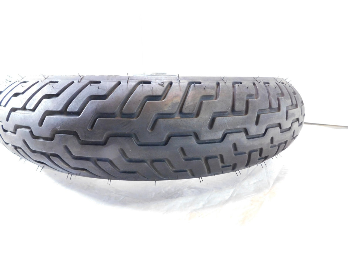 Harley Davidson Softail Heritage Classic Spoked Front Wheel Rim w/ Tire -Bent - C3 Cycle