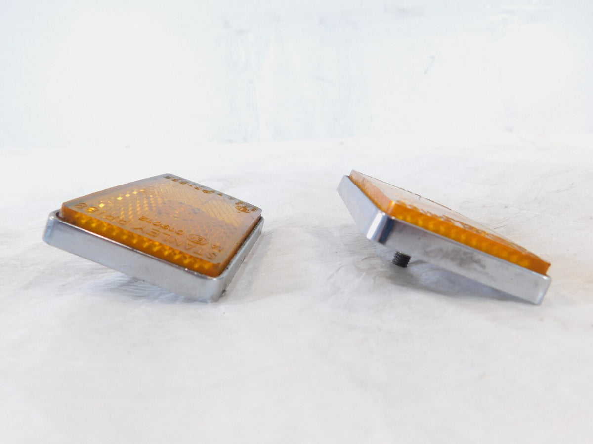 Kawasaki Vulcan 1500 1600 2000 VN2000 LTD Front Wheel Fender Reflectors & Mounts - C3 Cycle