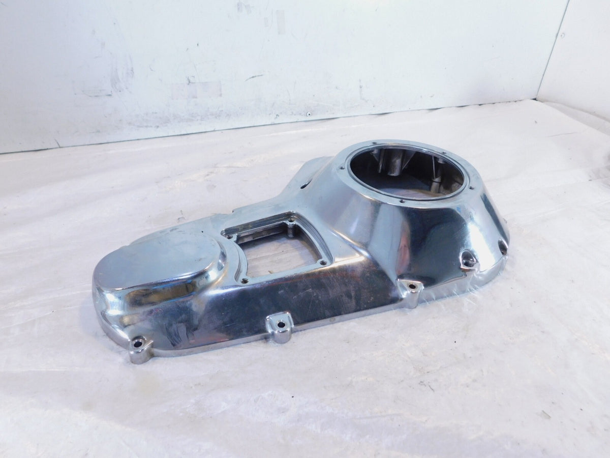 Harley Davidson Road King & Electra Glide Chrome Left Engine Motor Clutch Cover - C3 Cycle