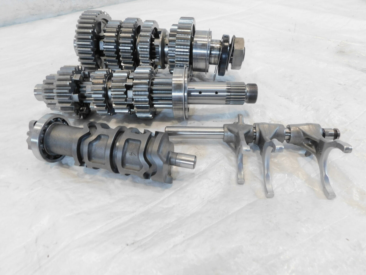 Triumph Daytona 600 TT600 Speed Four Transmission Gears & Shifter Drum w/ Forks - C3 Cycle