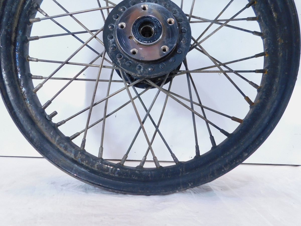 2002 & 2003 Indian Gilroy Scout Front 19" Laced Spoked Wheel Hub Rim & Tire - C3 Cycle