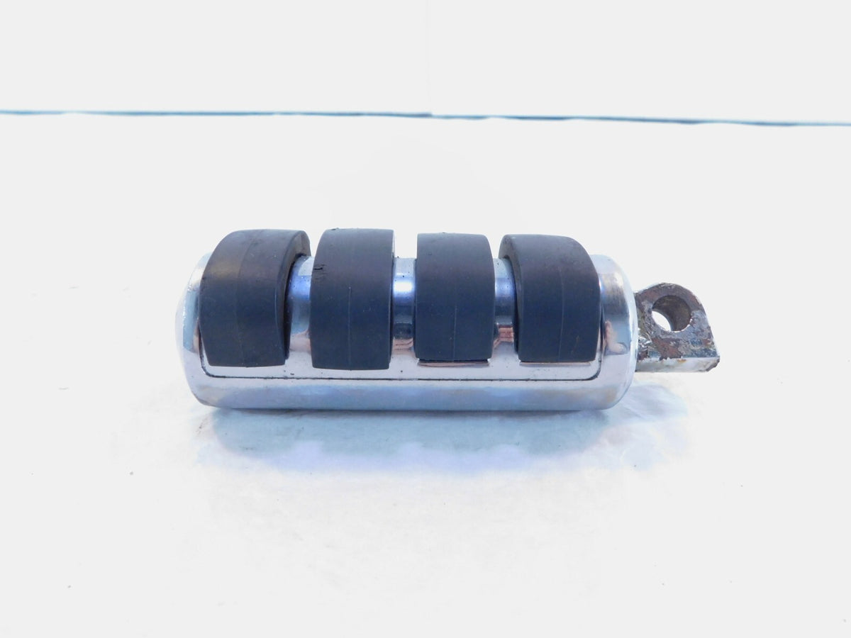 Harley Touring FXR Dyna Sportster & Softail Black Chrome Peg Footpeg Footrests - C3 Cycle